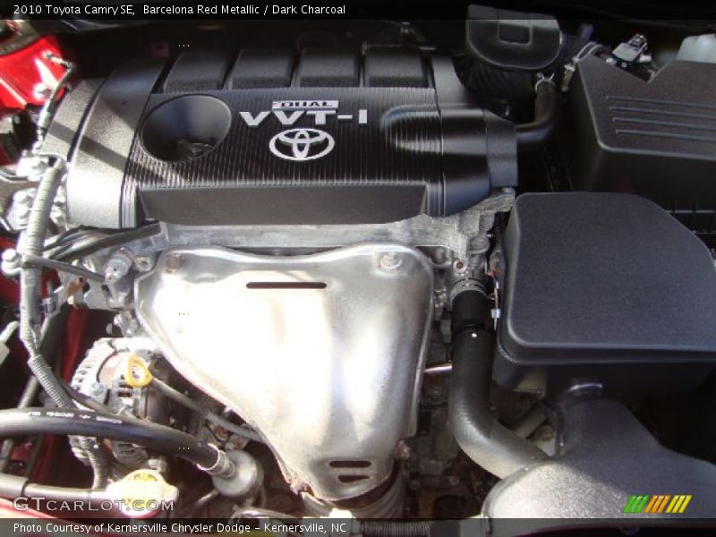 Barcelona Red Metallic / Dark Charcoal 2010 Toyota Camry SE