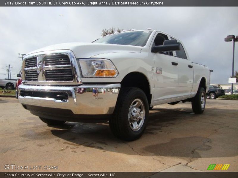 Front 3/4 View of 2012 Ram 3500 HD ST Crew Cab 4x4
