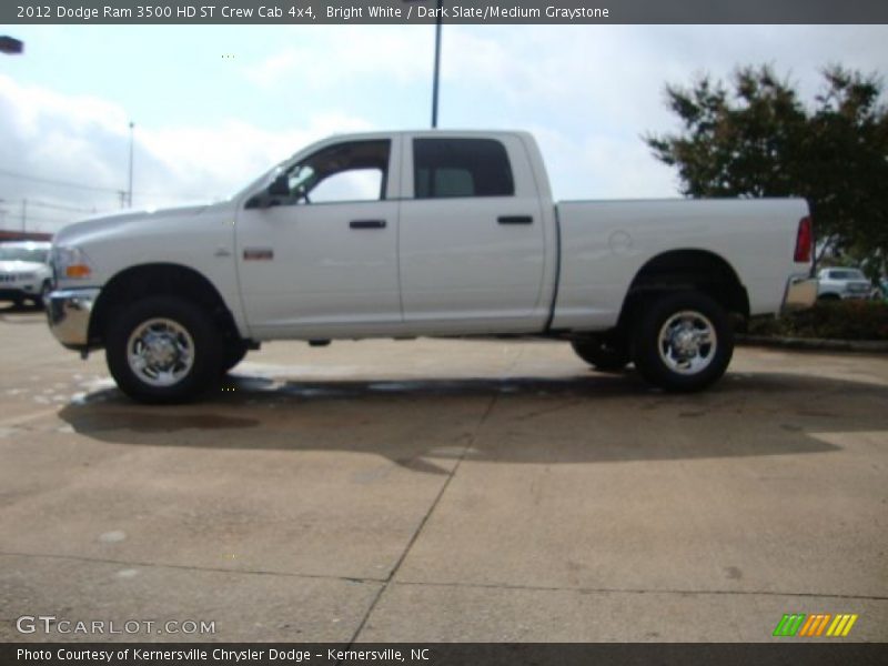 Bright White / Dark Slate/Medium Graystone 2012 Dodge Ram 3500 HD ST Crew Cab 4x4