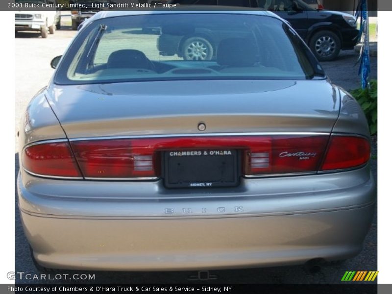 Light Sandrift Metallic / Taupe 2001 Buick Century Limited
