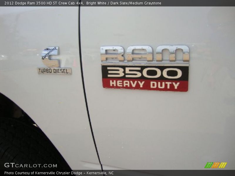  2012 Ram 3500 HD ST Crew Cab 4x4 Logo