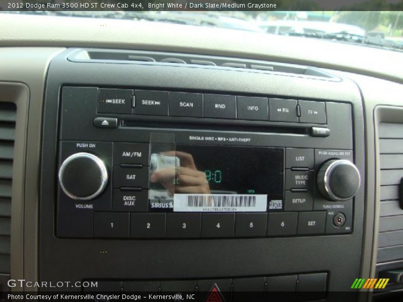 Audio System of 2012 Ram 3500 HD ST Crew Cab 4x4