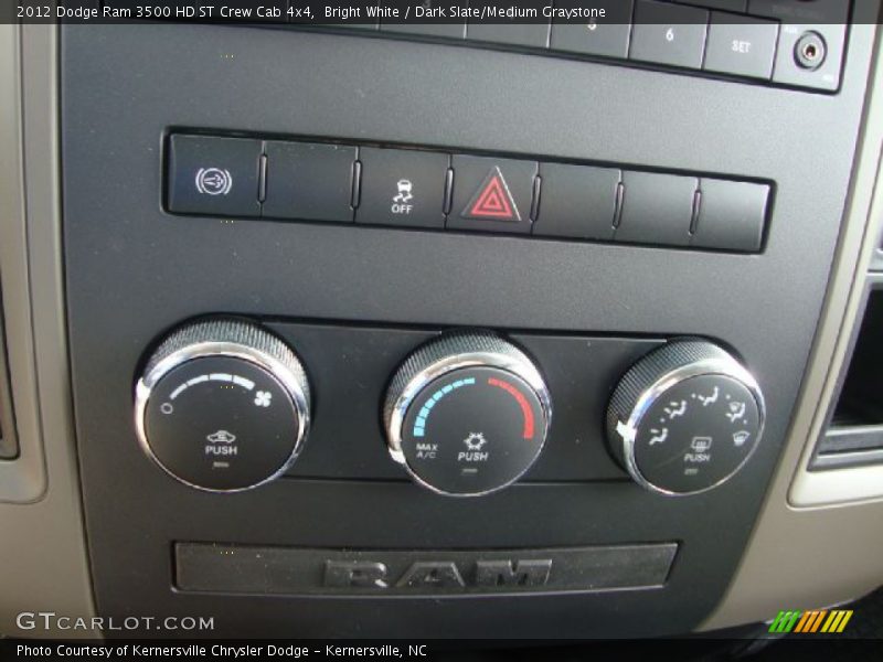 Controls of 2012 Ram 3500 HD ST Crew Cab 4x4