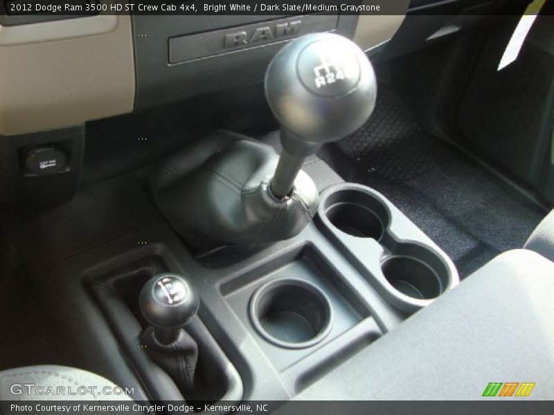  2012 Ram 3500 HD ST Crew Cab 4x4 6 Speed Manual Shifter