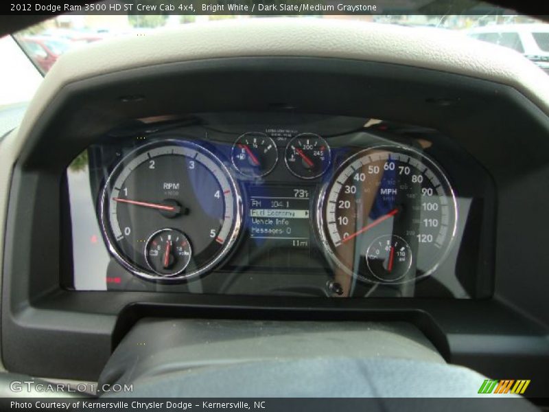  2012 Ram 3500 HD ST Crew Cab 4x4 ST Crew Cab 4x4 Gauges
