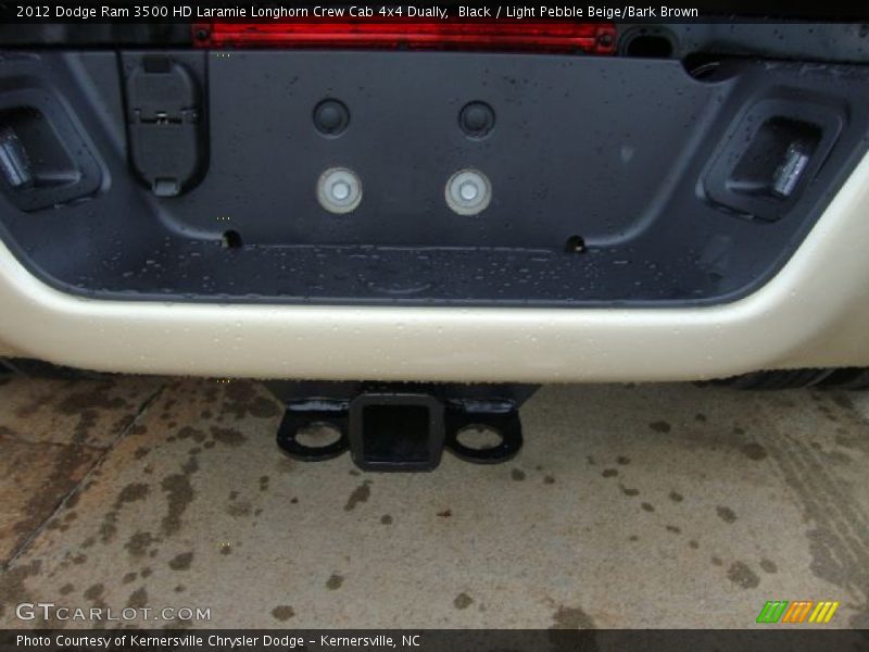 Black / Light Pebble Beige/Bark Brown 2012 Dodge Ram 3500 HD Laramie Longhorn Crew Cab 4x4 Dually