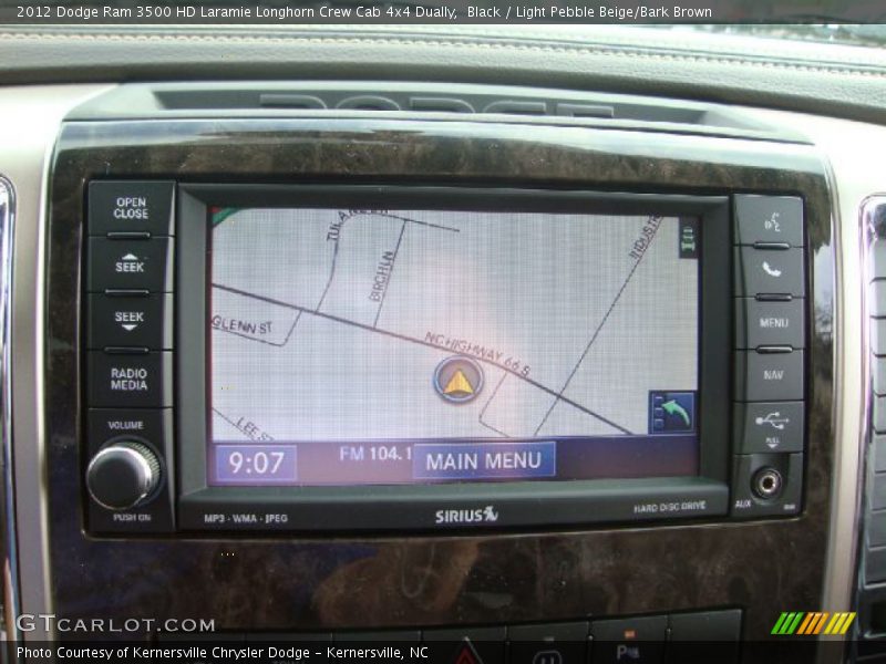 Navigation of 2012 Ram 3500 HD Laramie Longhorn Crew Cab 4x4 Dually