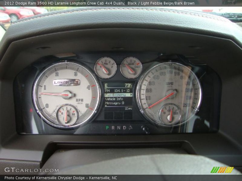  2012 Ram 3500 HD Laramie Longhorn Crew Cab 4x4 Dually Laramie Longhorn Crew Cab 4x4 Dually Gauges