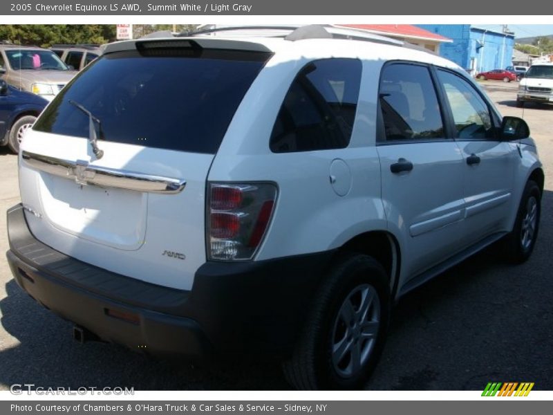 Summit White / Light Gray 2005 Chevrolet Equinox LS AWD