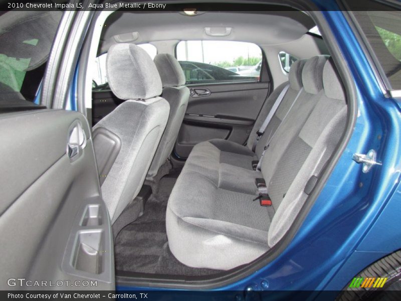 Aqua Blue Metallic / Ebony 2010 Chevrolet Impala LS
