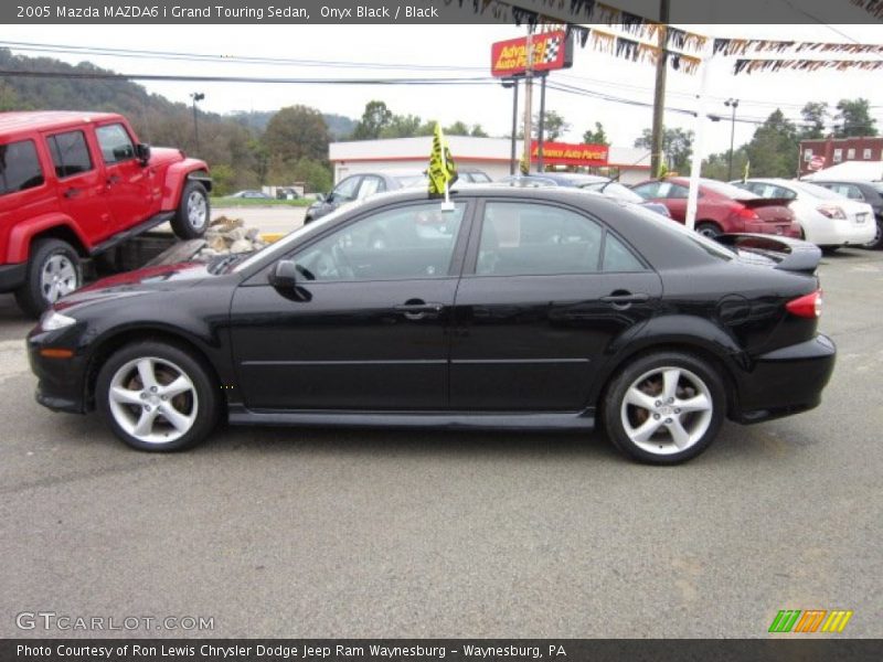Onyx Black / Black 2005 Mazda MAZDA6 i Grand Touring Sedan
