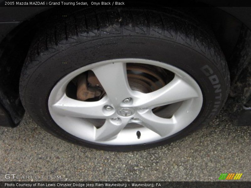 Onyx Black / Black 2005 Mazda MAZDA6 i Grand Touring Sedan