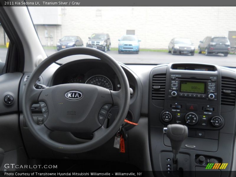 Titanium Silver / Gray 2011 Kia Sedona LX