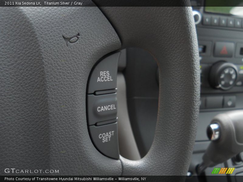 Titanium Silver / Gray 2011 Kia Sedona LX