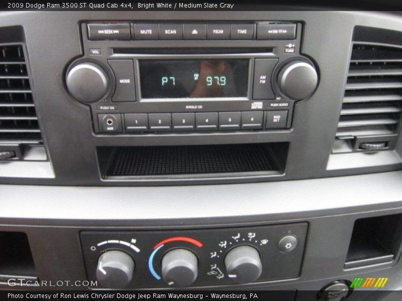 Audio System of 2009 Ram 3500 ST Quad Cab 4x4