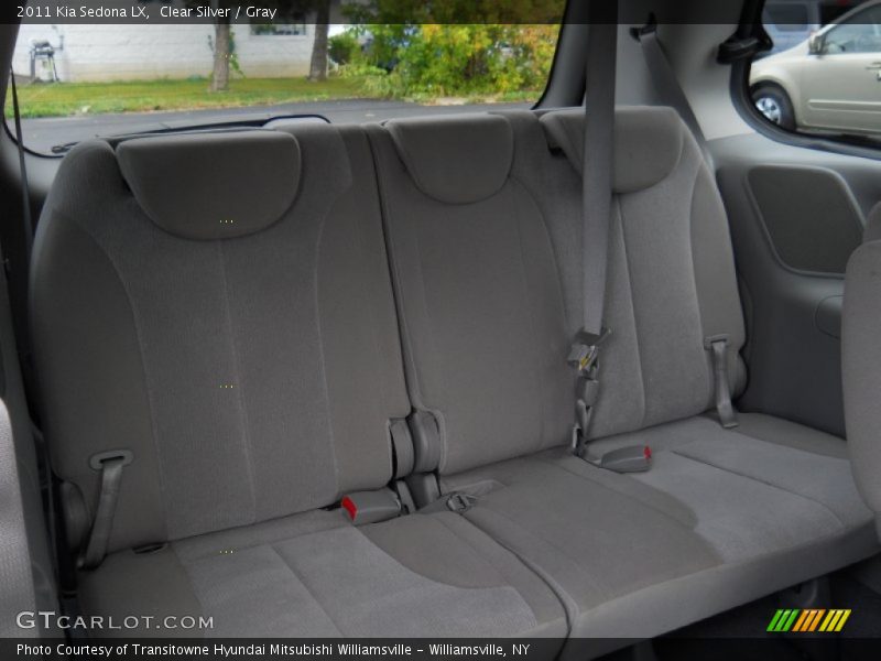 Clear Silver / Gray 2011 Kia Sedona LX