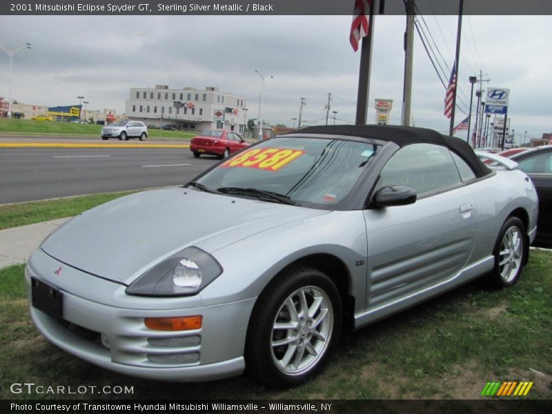 Front 3/4 View of 2001 Eclipse Spyder GT