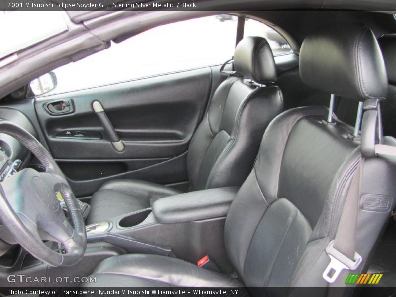  2001 Eclipse Spyder GT Black Interior