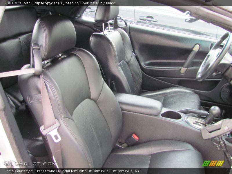  2001 Eclipse Spyder GT Black Interior