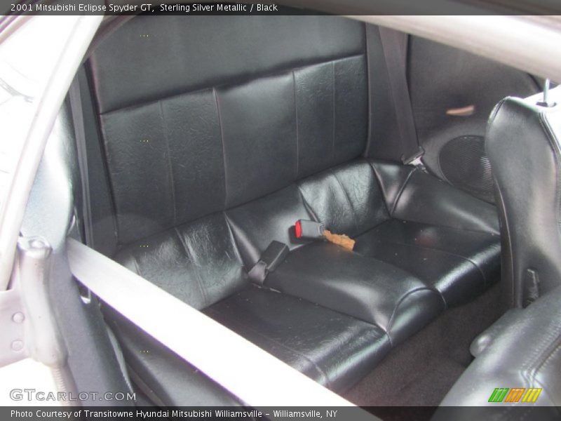 Sterling Silver Metallic / Black 2001 Mitsubishi Eclipse Spyder GT
