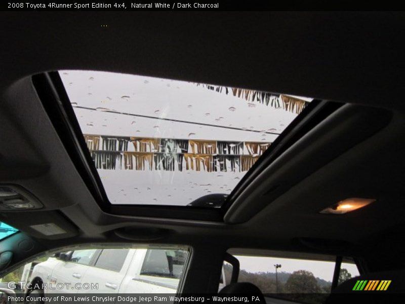 Natural White / Dark Charcoal 2008 Toyota 4Runner Sport Edition 4x4