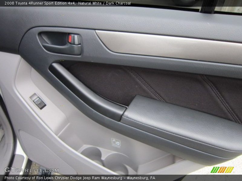 Natural White / Dark Charcoal 2008 Toyota 4Runner Sport Edition 4x4