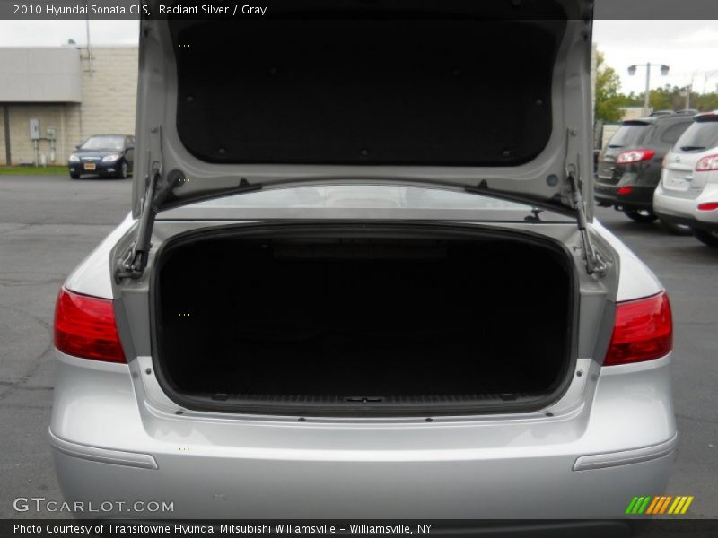 Radiant Silver / Gray 2010 Hyundai Sonata GLS