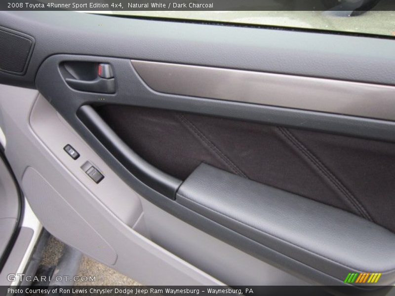 Natural White / Dark Charcoal 2008 Toyota 4Runner Sport Edition 4x4