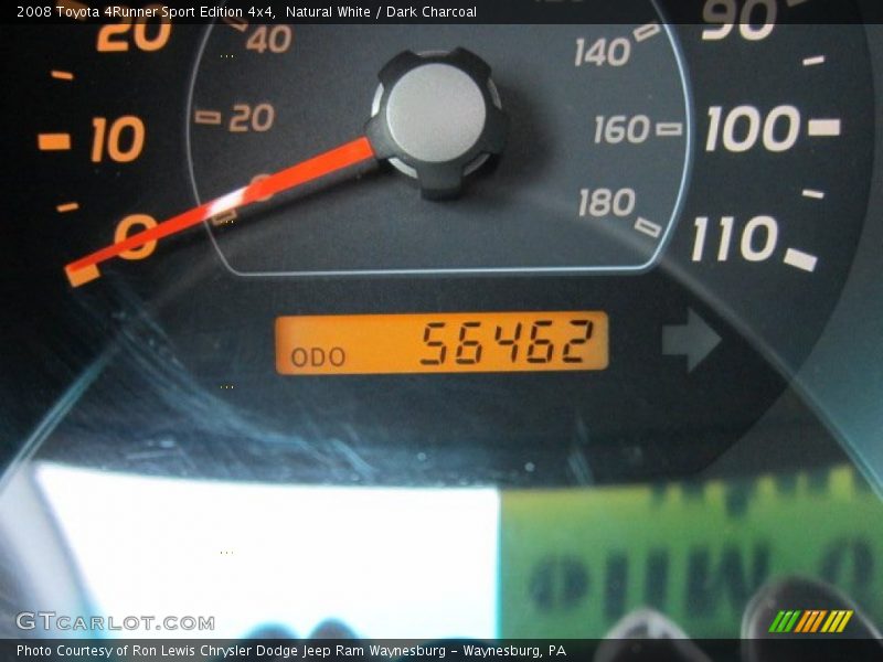 Natural White / Dark Charcoal 2008 Toyota 4Runner Sport Edition 4x4