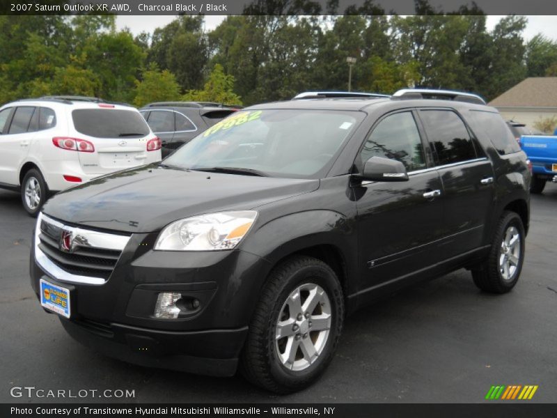 Charcoal Black / Black 2007 Saturn Outlook XR AWD