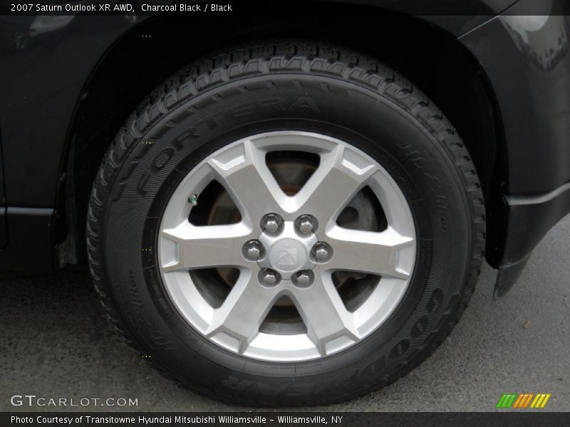 Charcoal Black / Black 2007 Saturn Outlook XR AWD