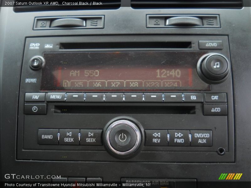 Charcoal Black / Black 2007 Saturn Outlook XR AWD