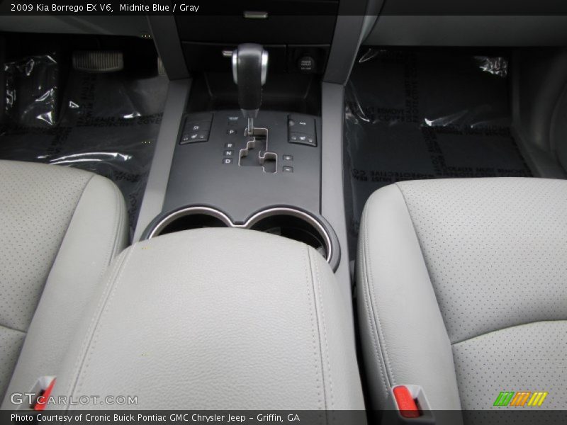 Midnite Blue / Gray 2009 Kia Borrego EX V6