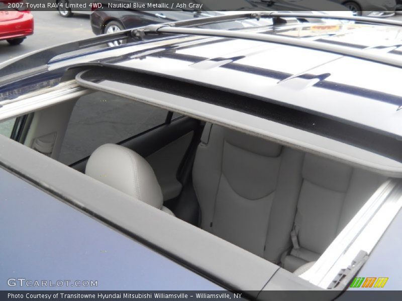 Nautical Blue Metallic / Ash Gray 2007 Toyota RAV4 Limited 4WD
