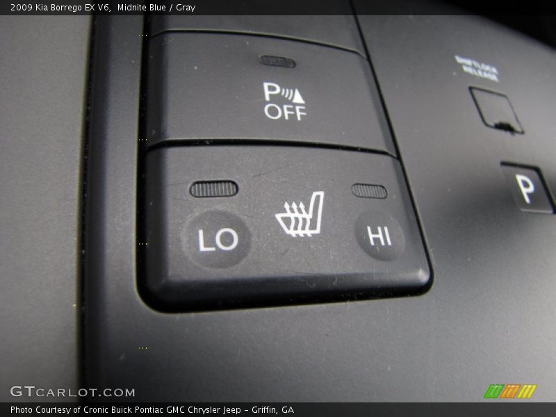 Midnite Blue / Gray 2009 Kia Borrego EX V6