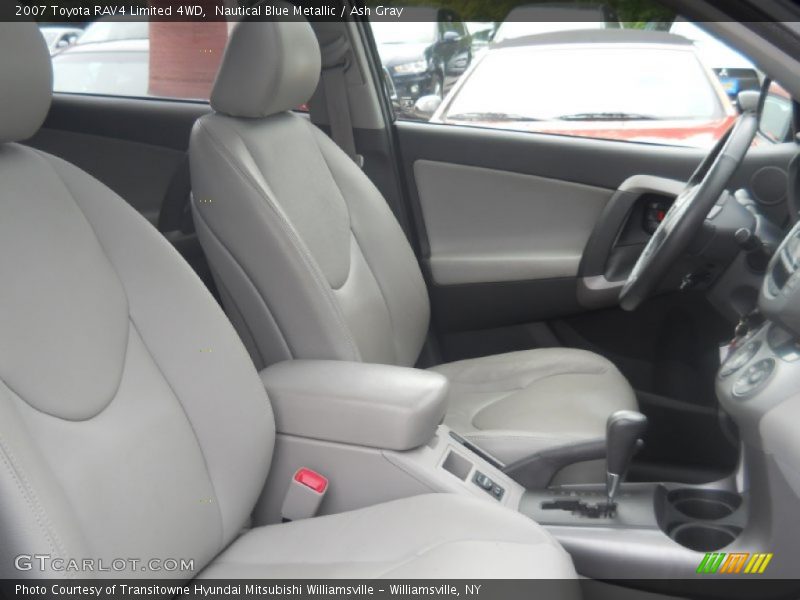 Nautical Blue Metallic / Ash Gray 2007 Toyota RAV4 Limited 4WD