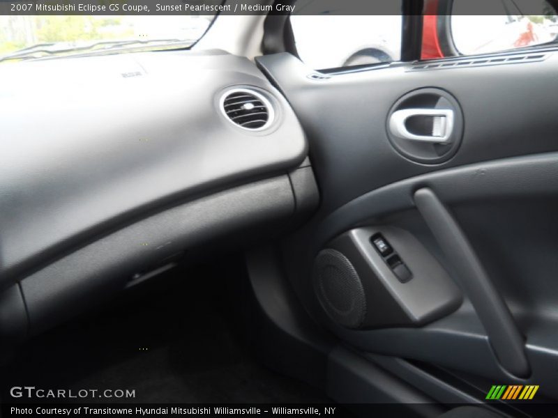 Sunset Pearlescent / Medium Gray 2007 Mitsubishi Eclipse GS Coupe