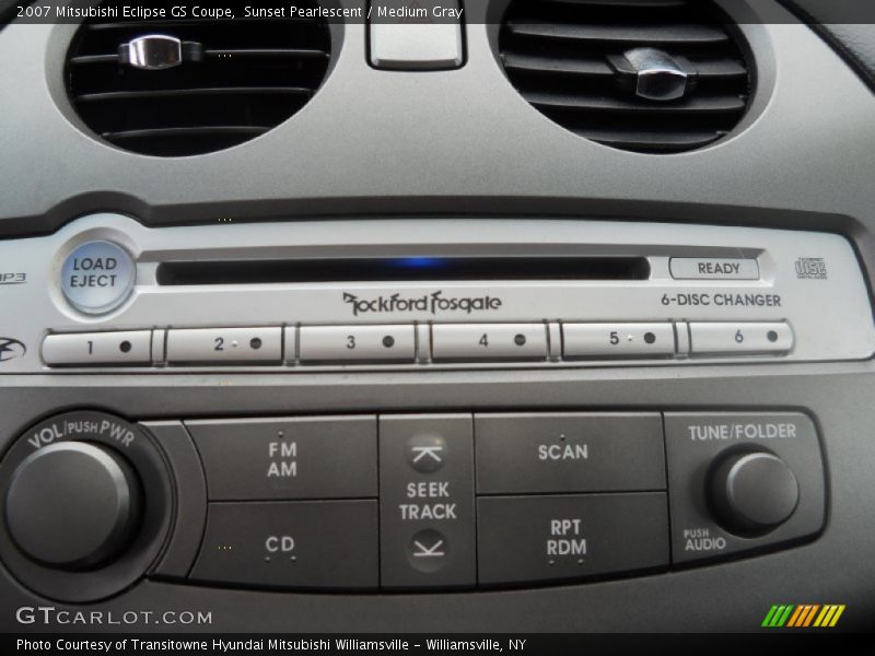 Sunset Pearlescent / Medium Gray 2007 Mitsubishi Eclipse GS Coupe