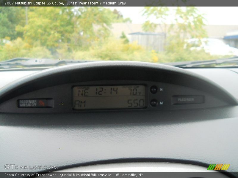 Sunset Pearlescent / Medium Gray 2007 Mitsubishi Eclipse GS Coupe
