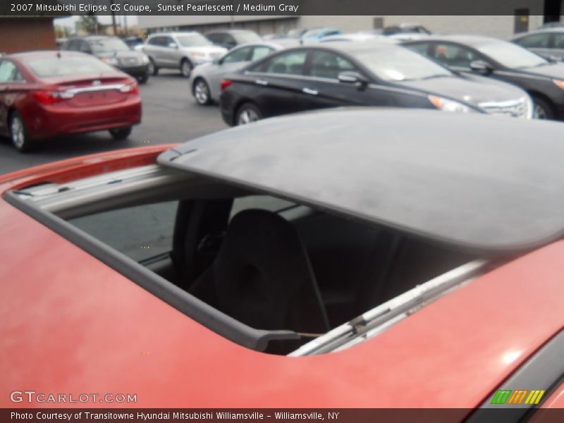 Sunset Pearlescent / Medium Gray 2007 Mitsubishi Eclipse GS Coupe