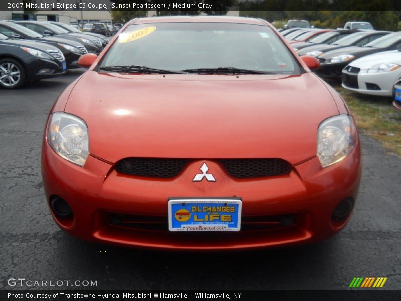 Sunset Pearlescent / Medium Gray 2007 Mitsubishi Eclipse GS Coupe