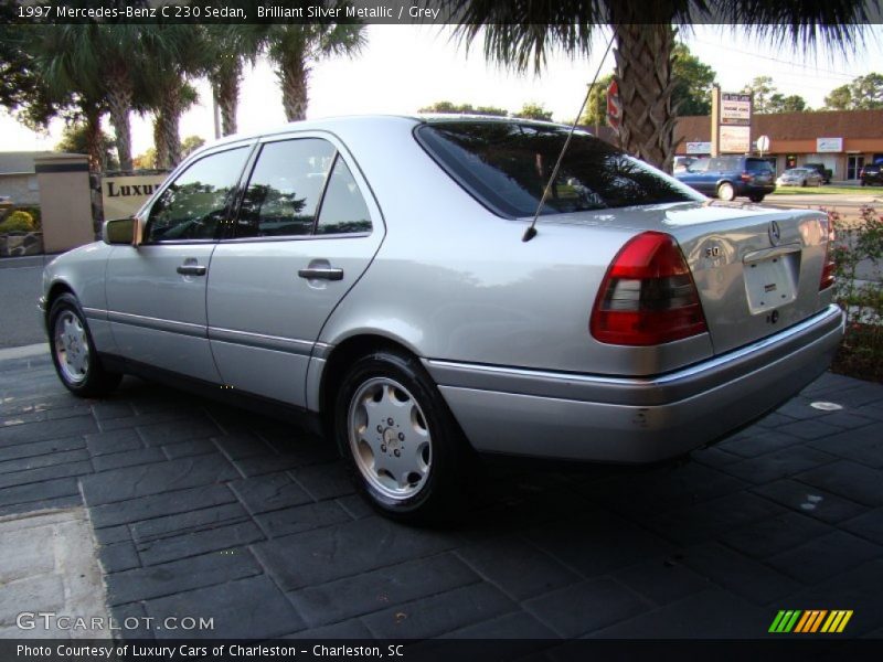 Brilliant Silver Metallic / Grey 1997 Mercedes-Benz C 230 Sedan