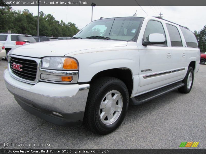 Summit White / Neutral/Shale 2005 GMC Yukon XL SLT