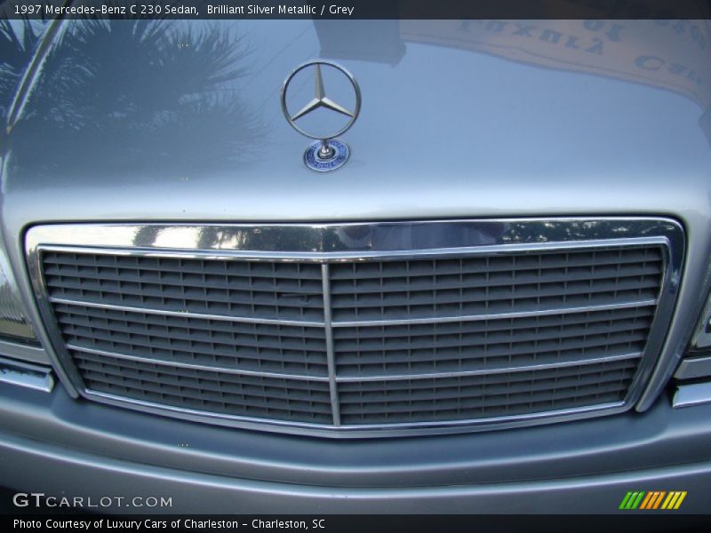 Brilliant Silver Metallic / Grey 1997 Mercedes-Benz C 230 Sedan