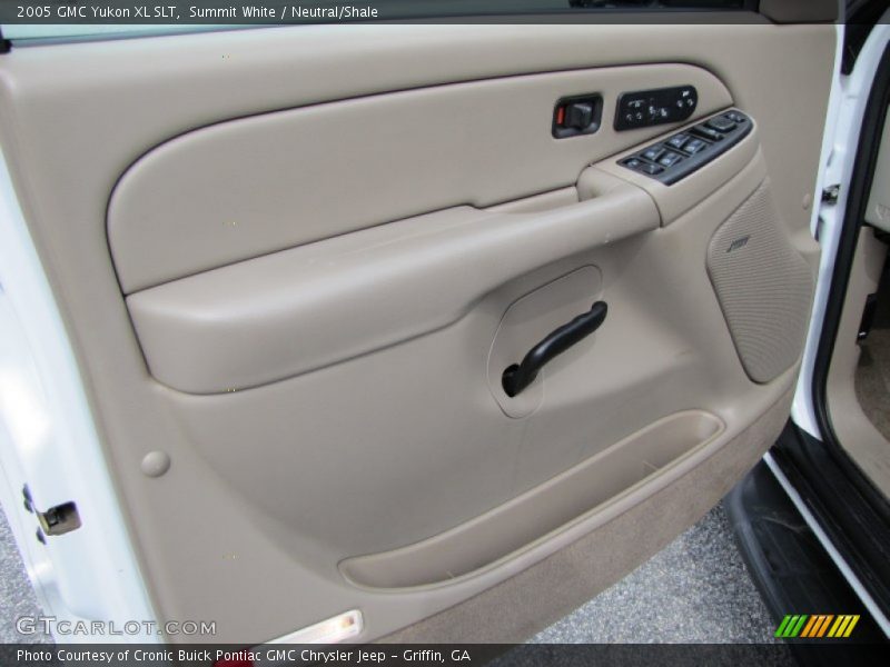 Summit White / Neutral/Shale 2005 GMC Yukon XL SLT