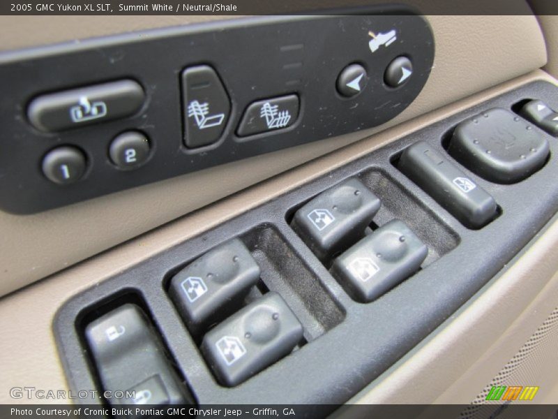 Summit White / Neutral/Shale 2005 GMC Yukon XL SLT