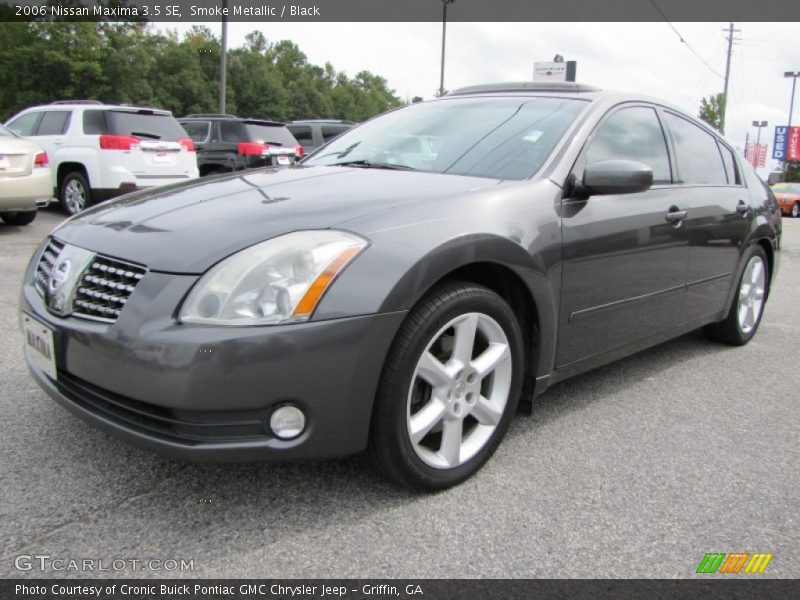 Smoke Metallic / Black 2006 Nissan Maxima 3.5 SE