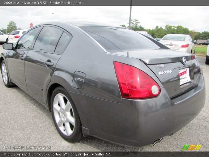 Smoke Metallic / Black 2006 Nissan Maxima 3.5 SE