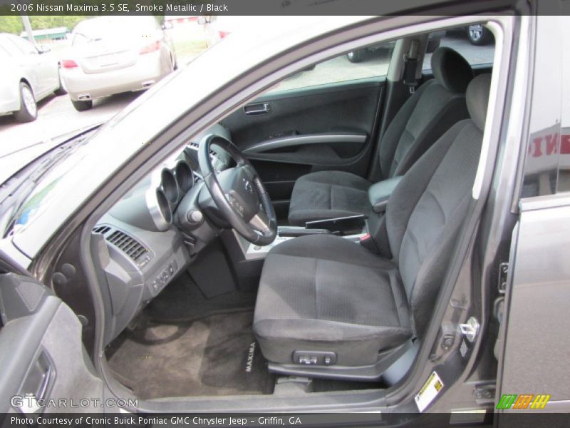 Smoke Metallic / Black 2006 Nissan Maxima 3.5 SE