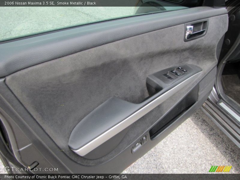Smoke Metallic / Black 2006 Nissan Maxima 3.5 SE